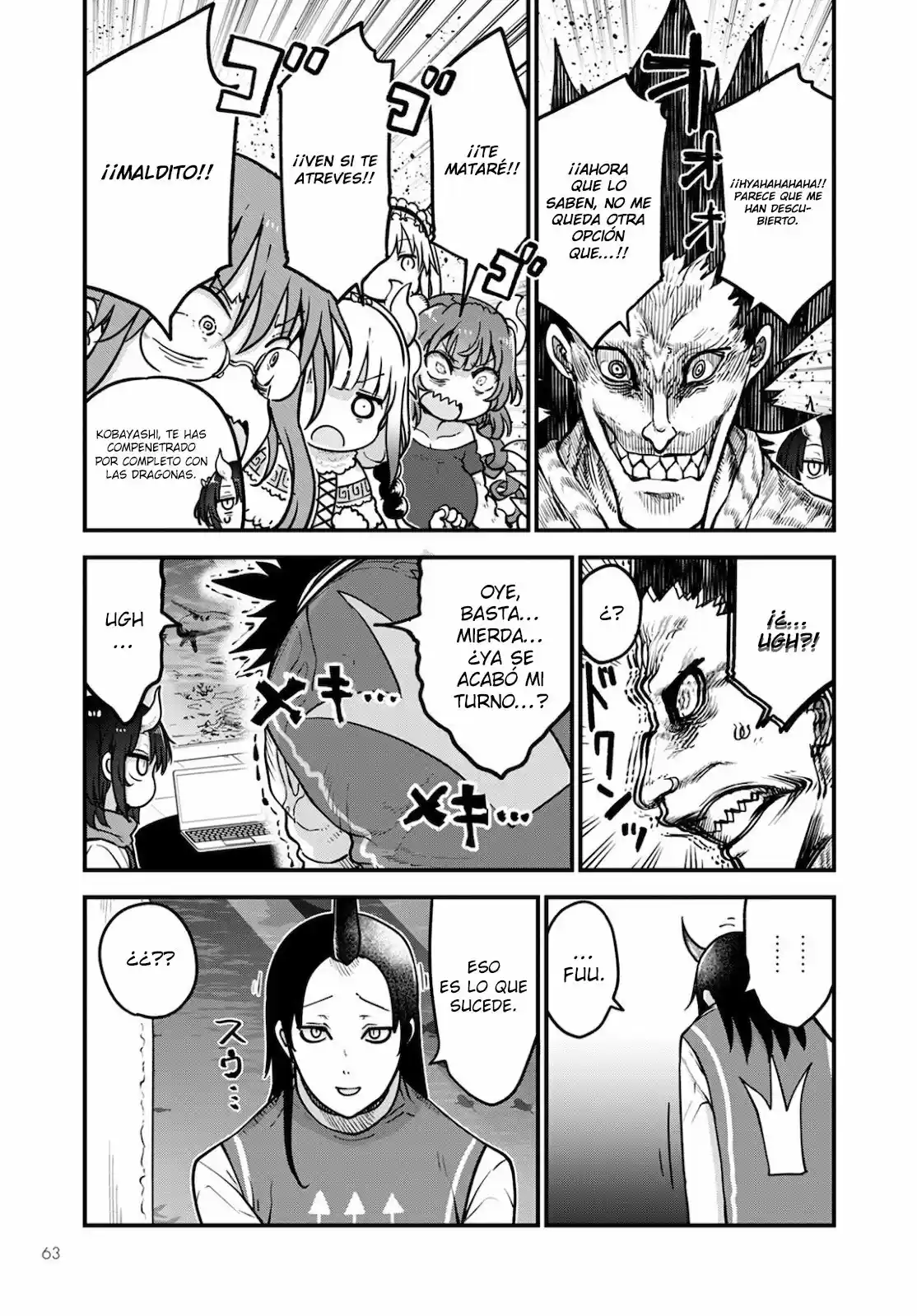 Kobayashi-san Chi No Maid Dragon - Capítulo 107 - Página 4 - LectorTMOo