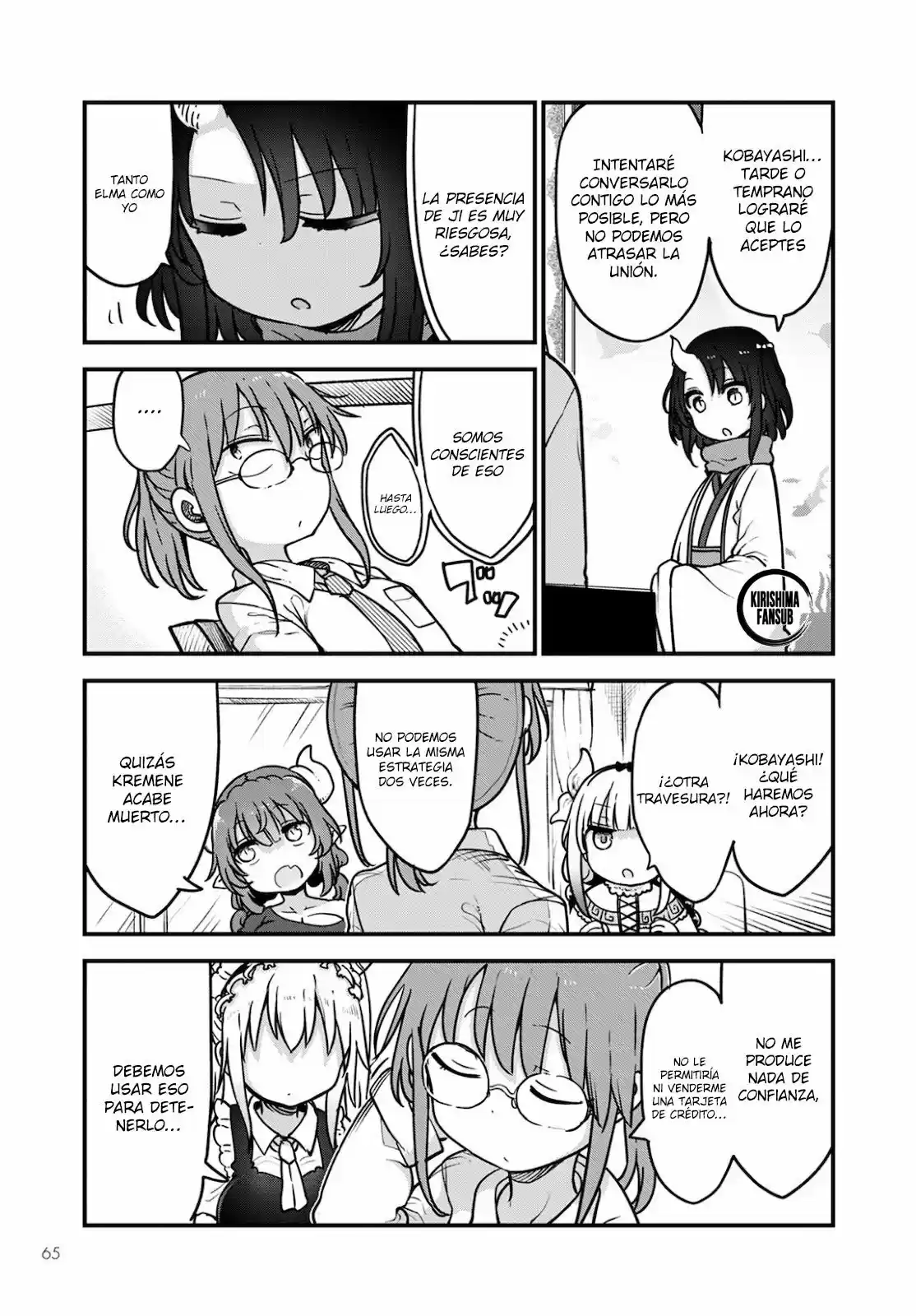 Kobayashi-san Chi No Maid Dragon - Capítulo 107 - Página 6 - LectorTMOo