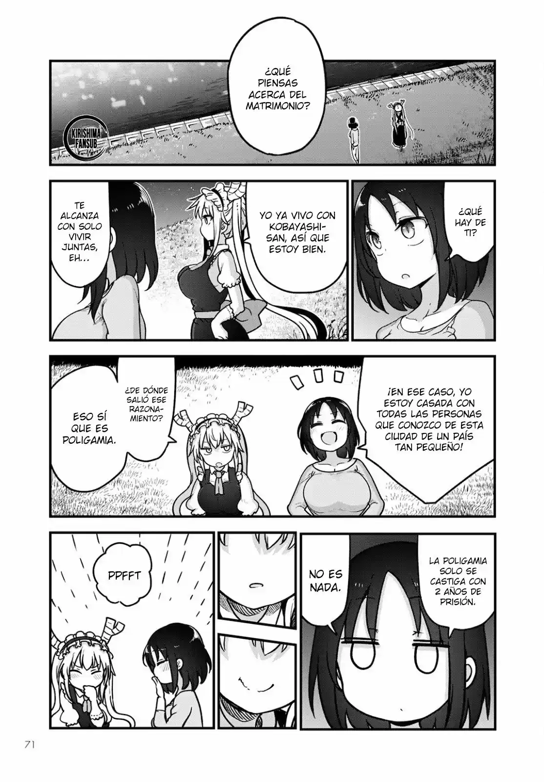 Kobayashi-san Chi No Maid Dragon - Capítulo 107 - Página 12 - LectorTMOo