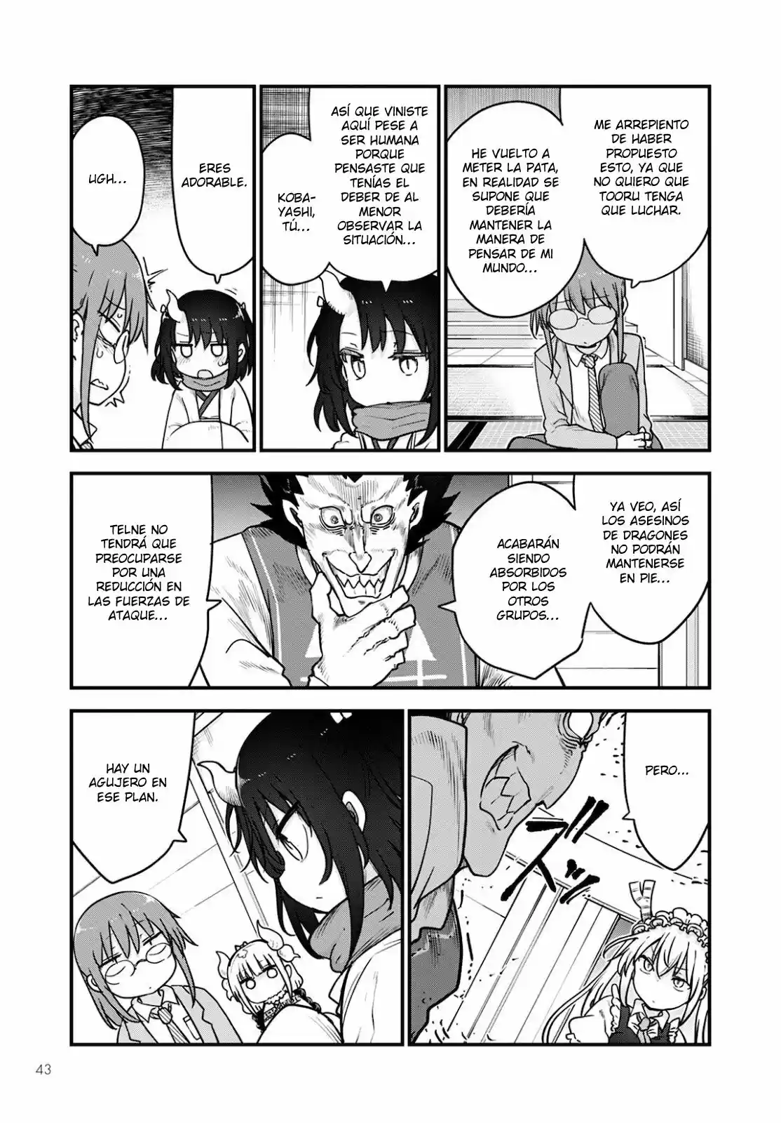 Kobayashi-san Chi No Maid Dragon - Capítulo 111 - Página 4 - LectorTMOo