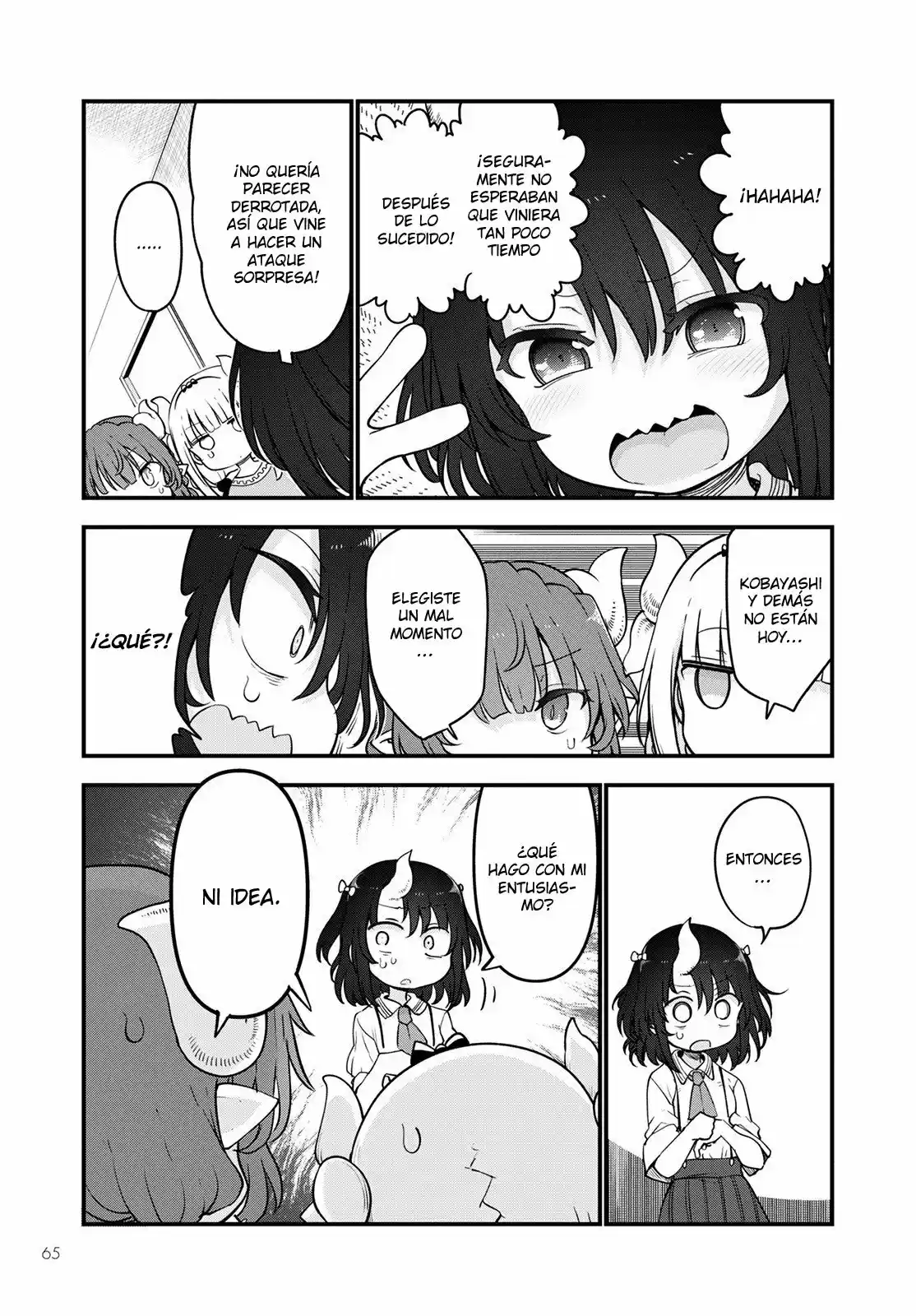 Kobayashi-san Chi No Maid Dragon - Capítulo 114 - Página 4 - LectorTMOo
