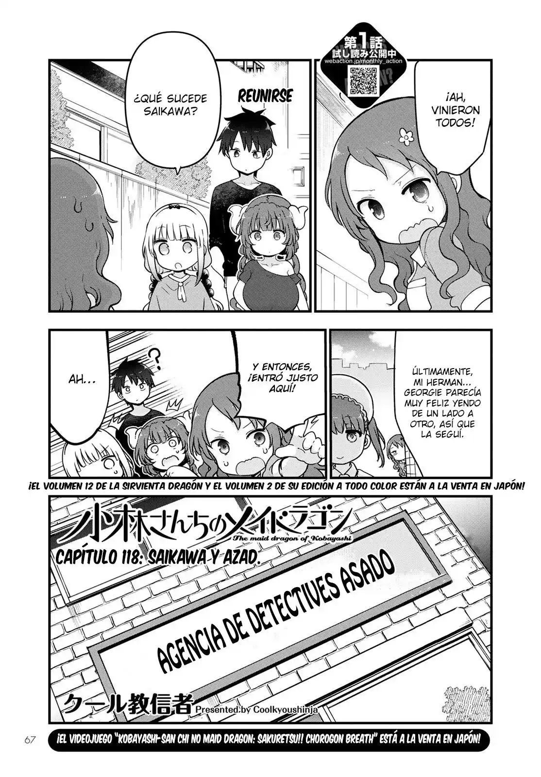 Kobayashi-san Chi No Maid Dragon - Capítulo 118 - Página 2 - LectorTMOo
