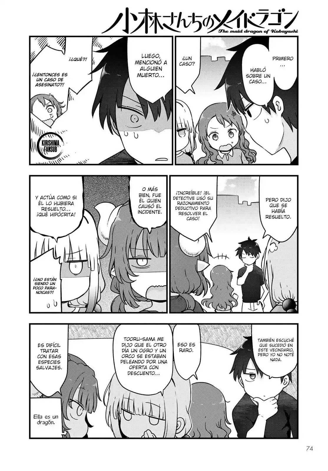 Kobayashi-san Chi No Maid Dragon - Capítulo 118 - Página 9 - LectorTMOo