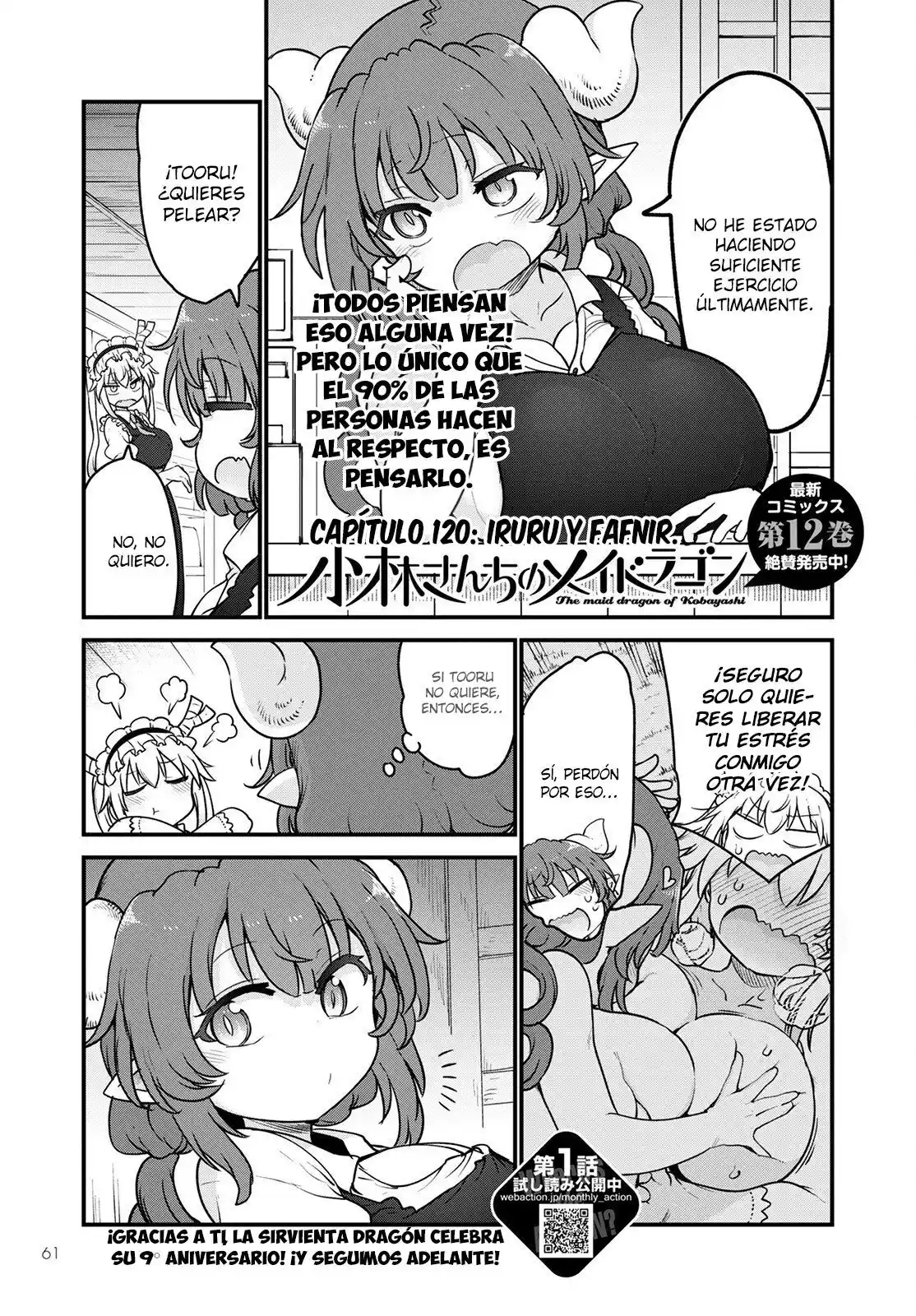 Kobayashi-san Chi No Maid Dragon - Capítulo 120 - Página 2 - LectorTMOo