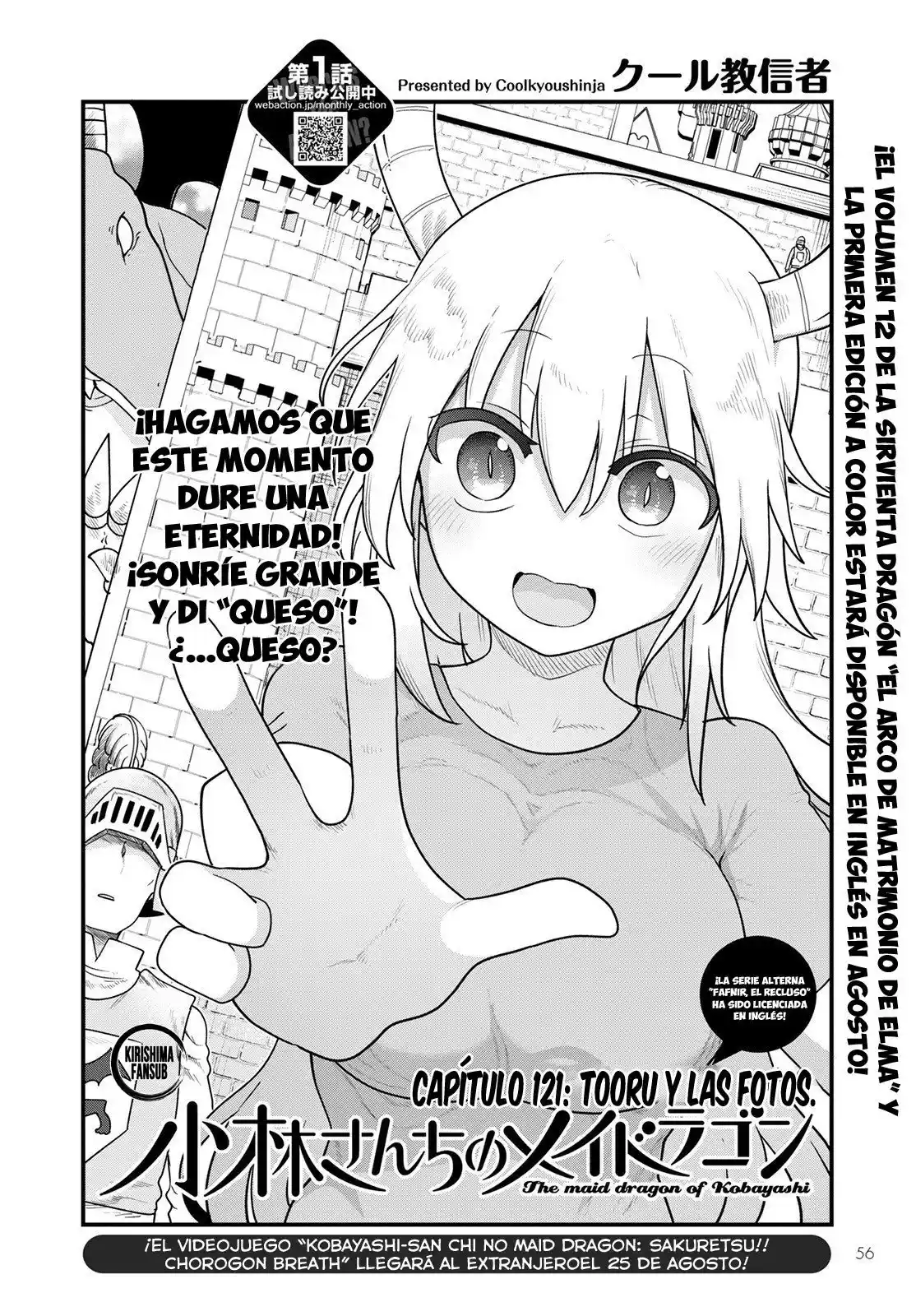 Kobayashi-san Chi No Maid Dragon - Capítulo 121 - Página 3 - LectorTMOo
