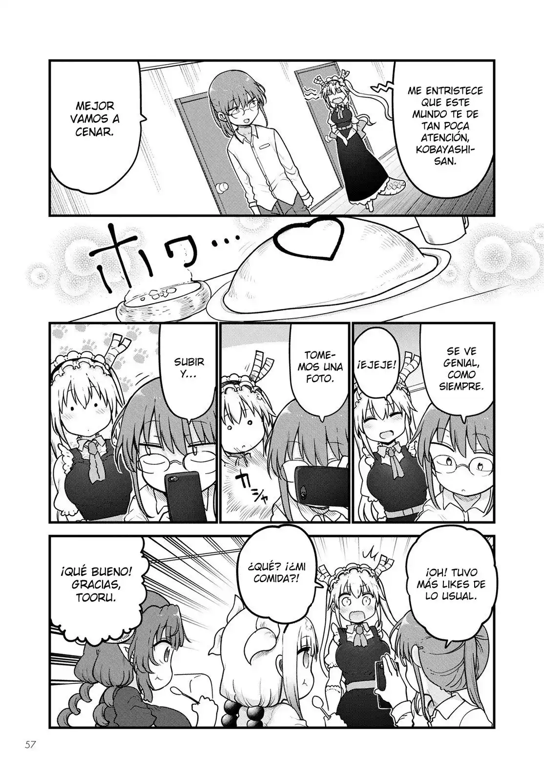 Kobayashi-san Chi No Maid Dragon - Capítulo 121 - Página 4 - LectorTMOo