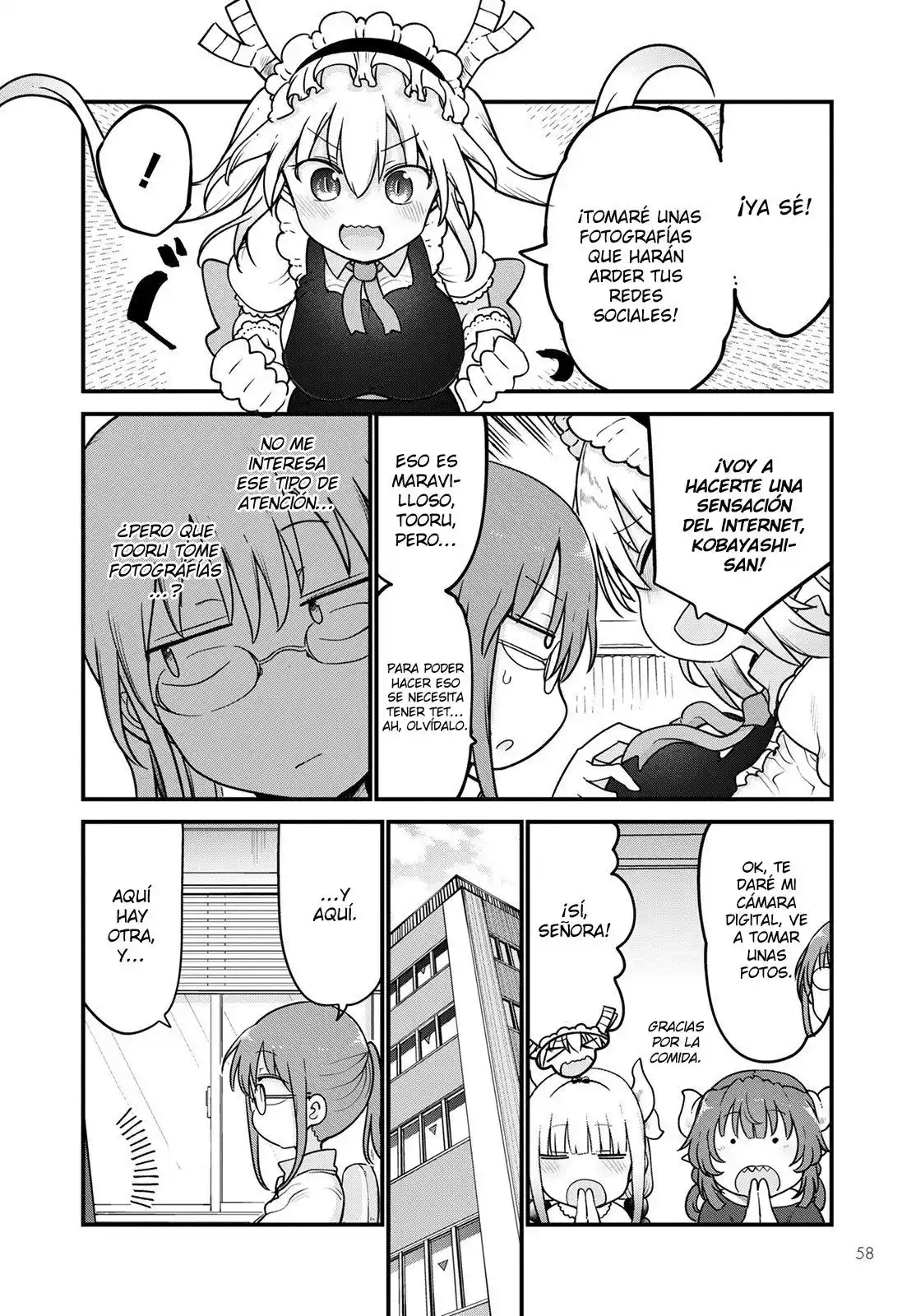 Kobayashi-san Chi No Maid Dragon - Capítulo 121 - Página 5 - LectorTMOo
