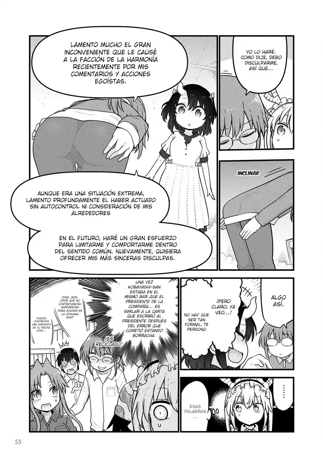 Kobayashi-san Chi No Maid Dragon - Capítulo 122 - Página 8 - LectorTMOo