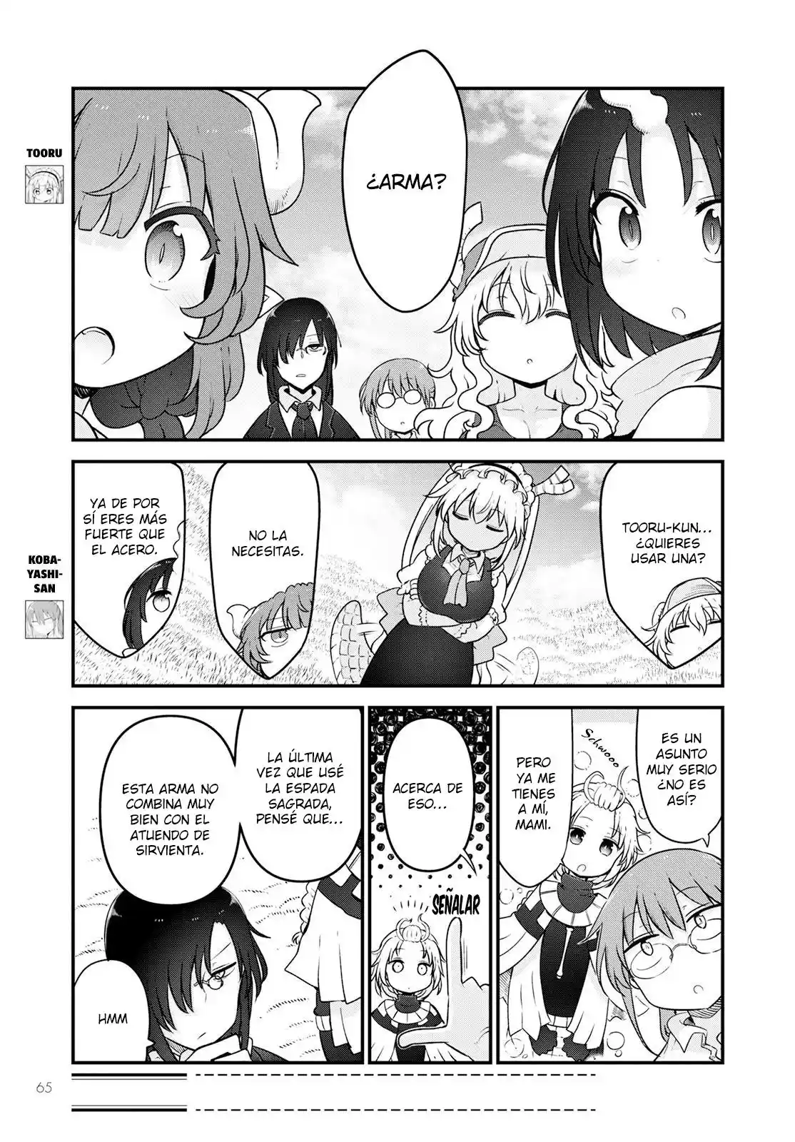 Kobayashi-san Chi No Maid Dragon - Capítulo 126 - Página 4 - LectorTMOo