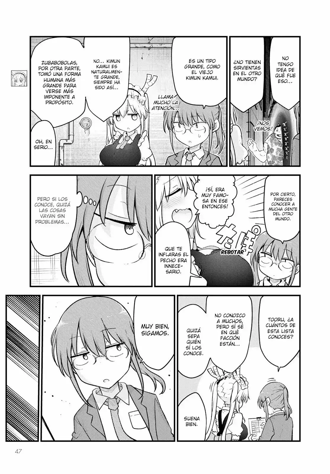 Kobayashi-san Chi No Maid Dragon - Capítulo 128 - Página 6 - LectorTMOo
