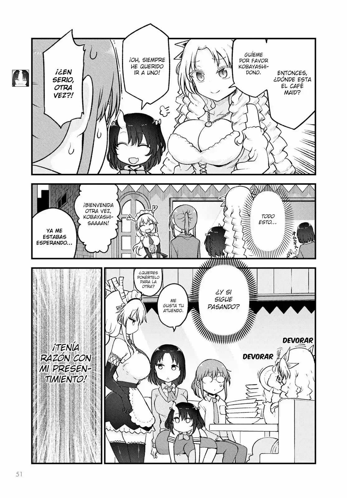 Kobayashi-san Chi No Maid Dragon - Capítulo 128 - Página 10 - LectorTMOo