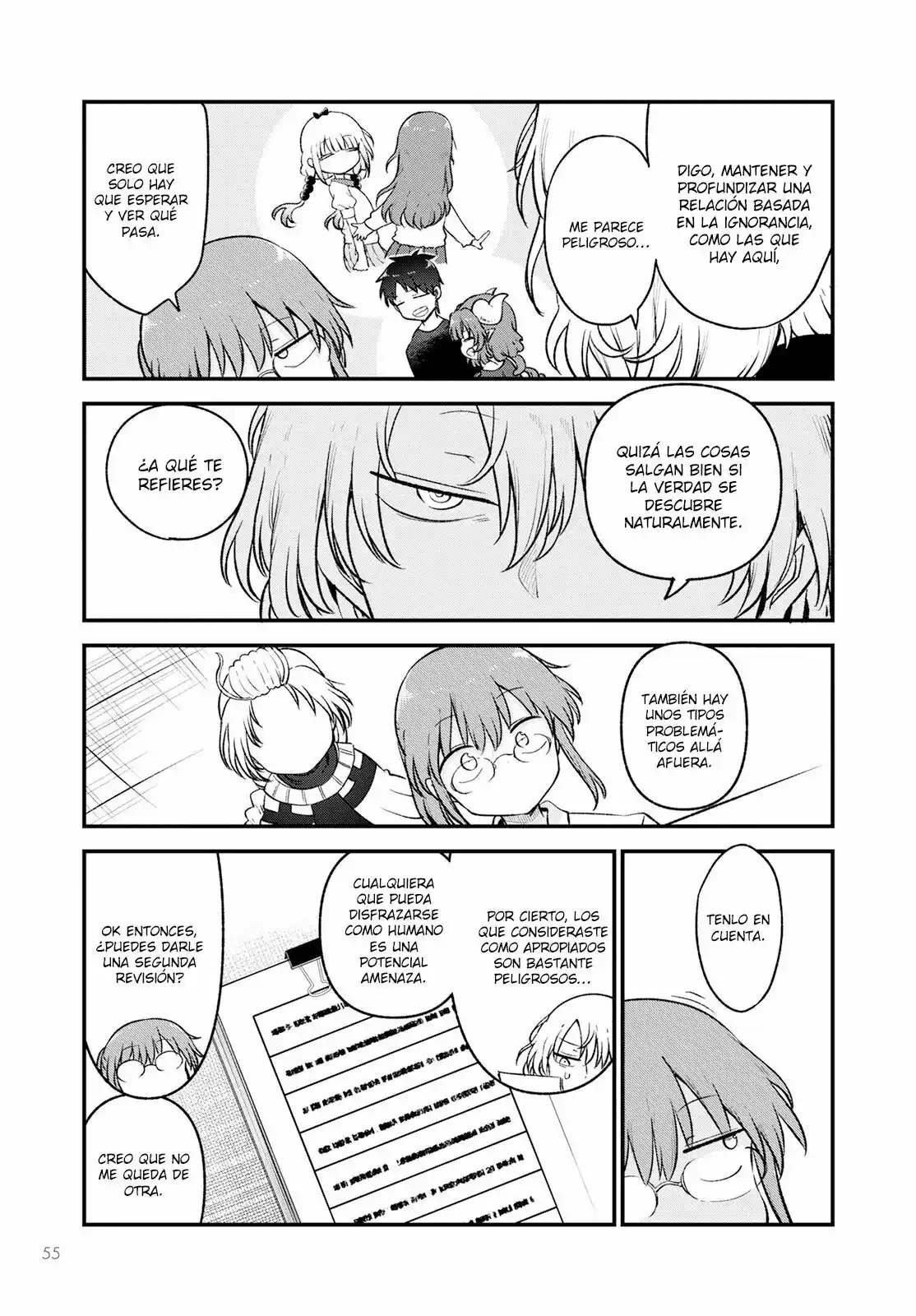 Kobayashi-san Chi No Maid Dragon - Capítulo 128 - Página 14 - LectorTMOo
