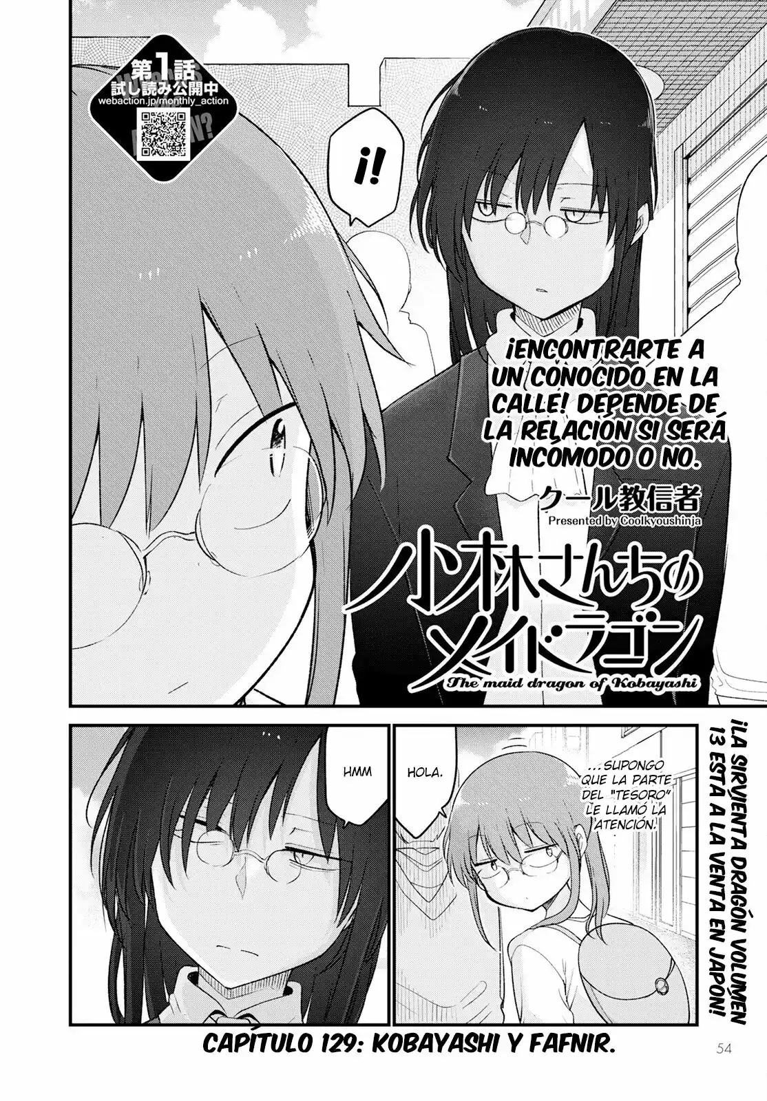Kobayashi-san Chi No Maid Dragon - Capítulo 129 - Página 3 - LectorTMOo