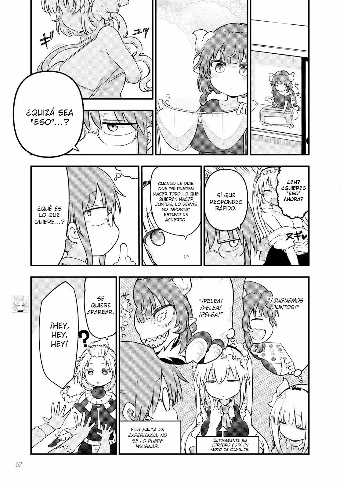 Kobayashi-san Chi No Maid Dragon - Capítulo 130 - Página 8 - LectorTMOo