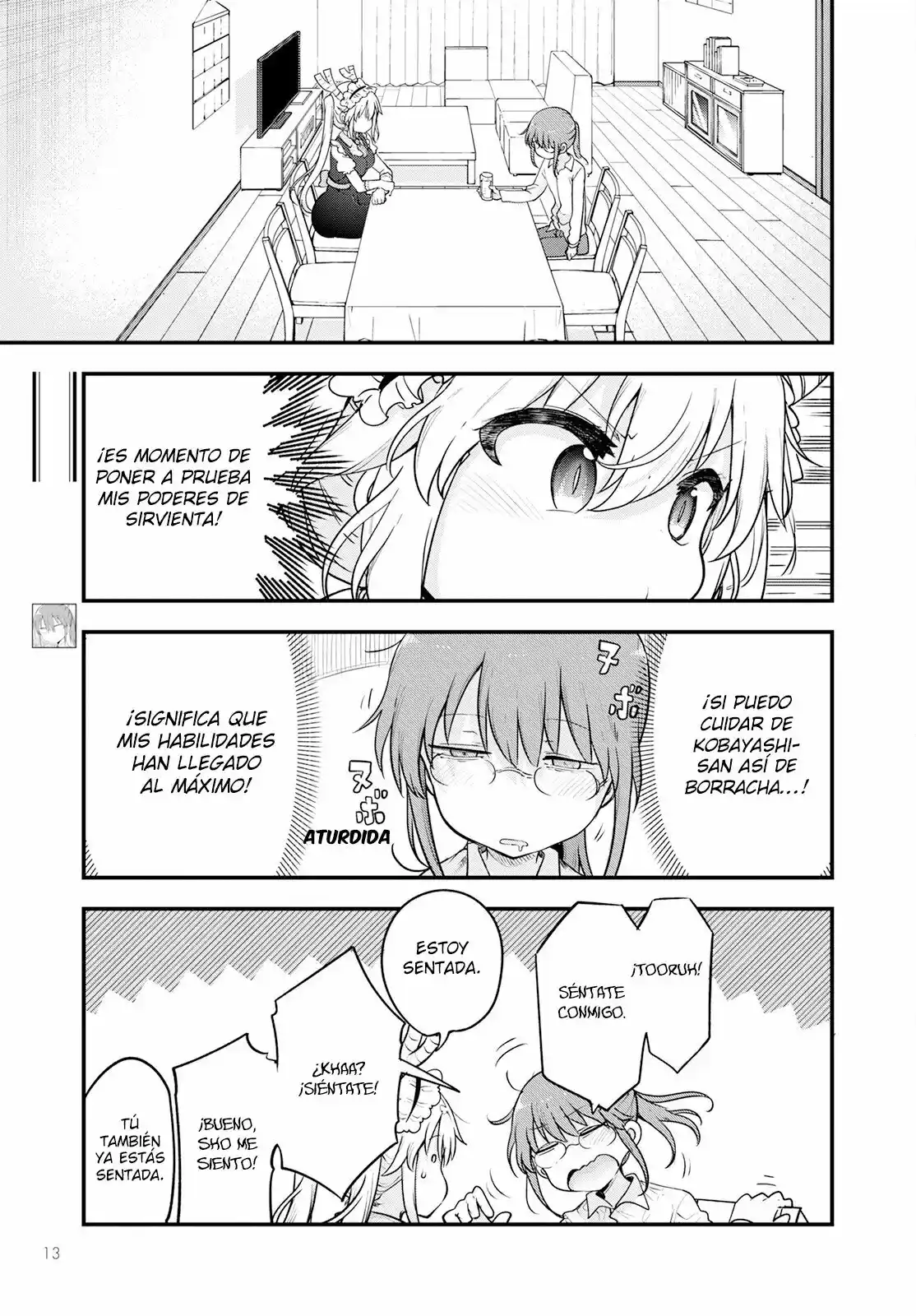 Kobayashi-san Chi No Maid Dragon - Capítulo 132 - Página 4 - LectorTMOo
