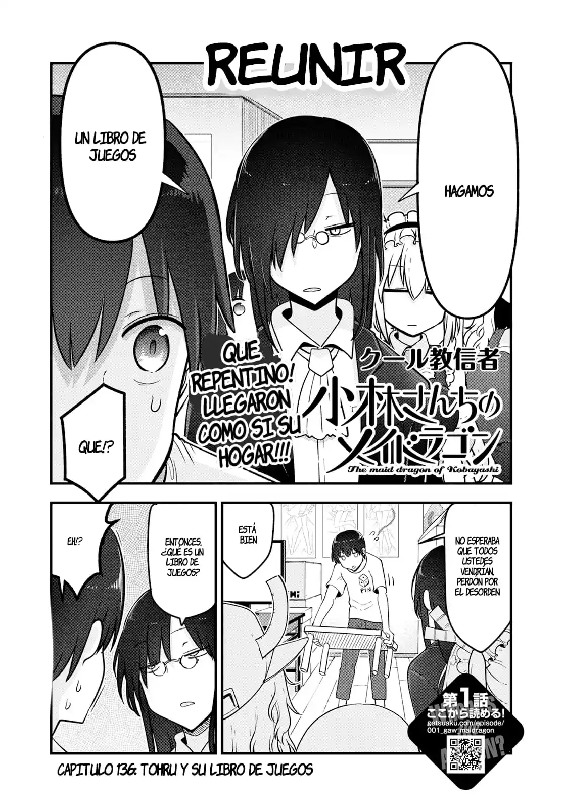 Kobayashi-san Chi No Maid Dragon - Capítulo 136 - Página 1 - LectorTMOo