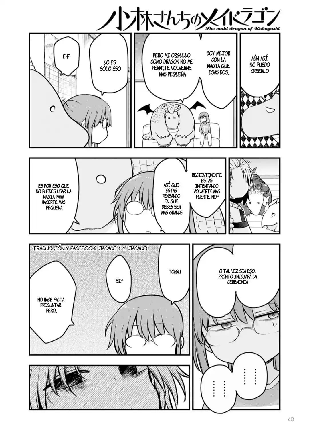 Kobayashi-san Chi No Maid Dragon - Capítulo 140 - Página 11 - LectorTMOo