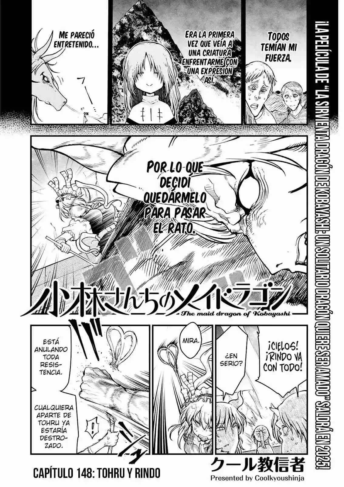 Kobayashi-san Chi No Maid Dragon - Capítulo 148 - Página 4 - LectorTMOo
