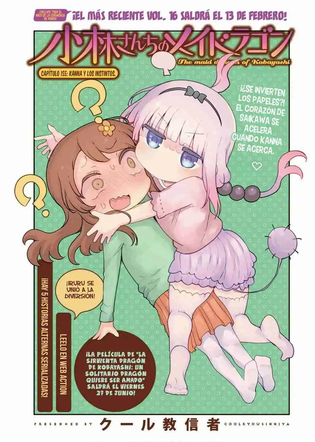 Kobayashi-san Chi No Maid Dragon - Capítulo 155 - Página 2 - LectorTMOo