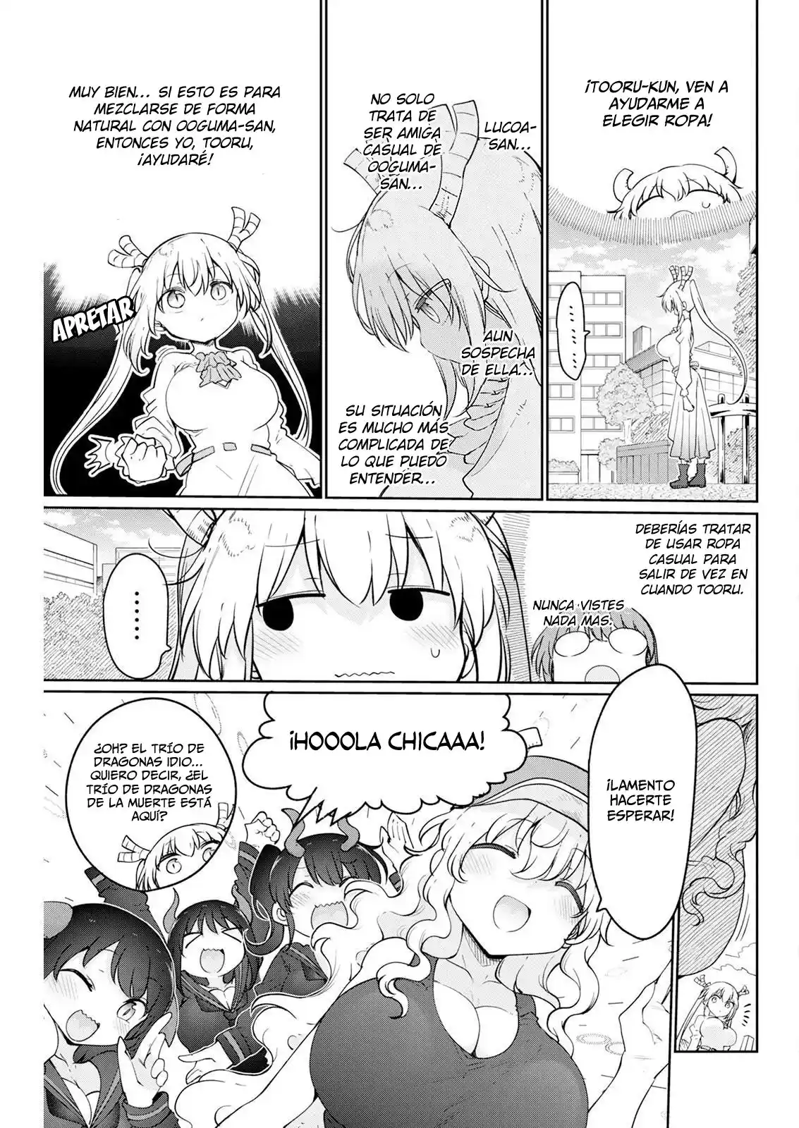 Kobayashi-san Chi No Maid Dragon - Capítulo 184 - Página 4 - LectorTMOo