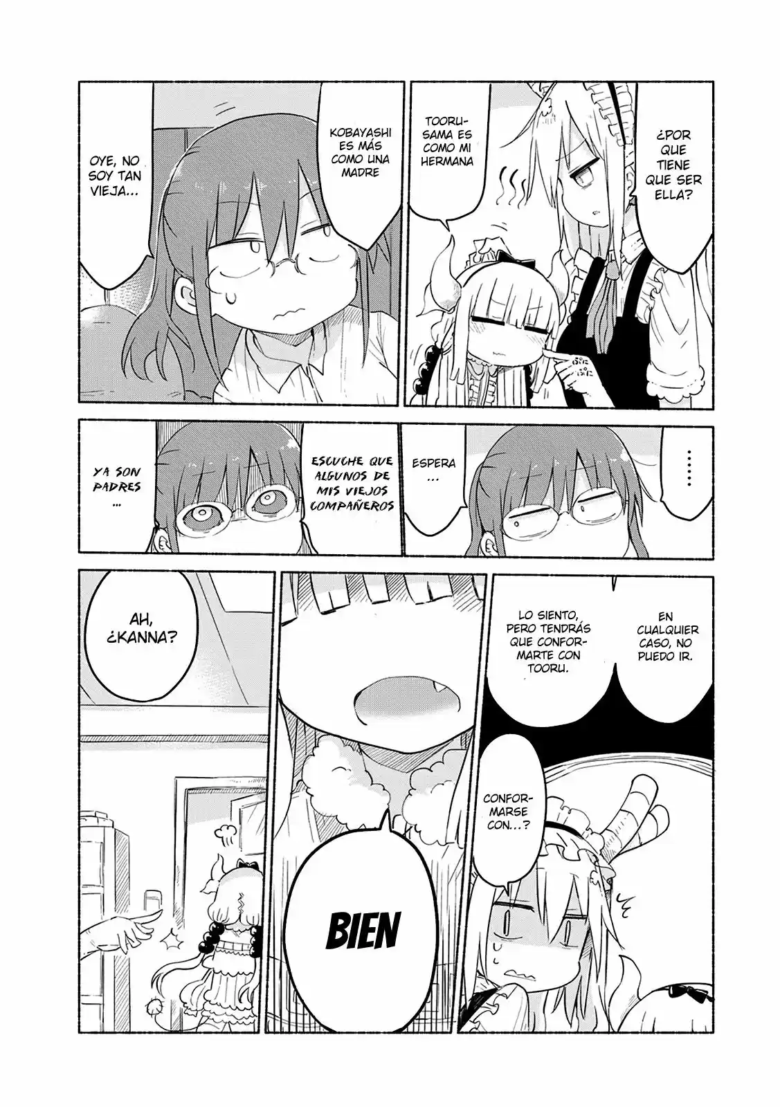 Kobayashi-san Chi No Maid Dragon - Capítulo 34 - Página 6 - LectorTMOo