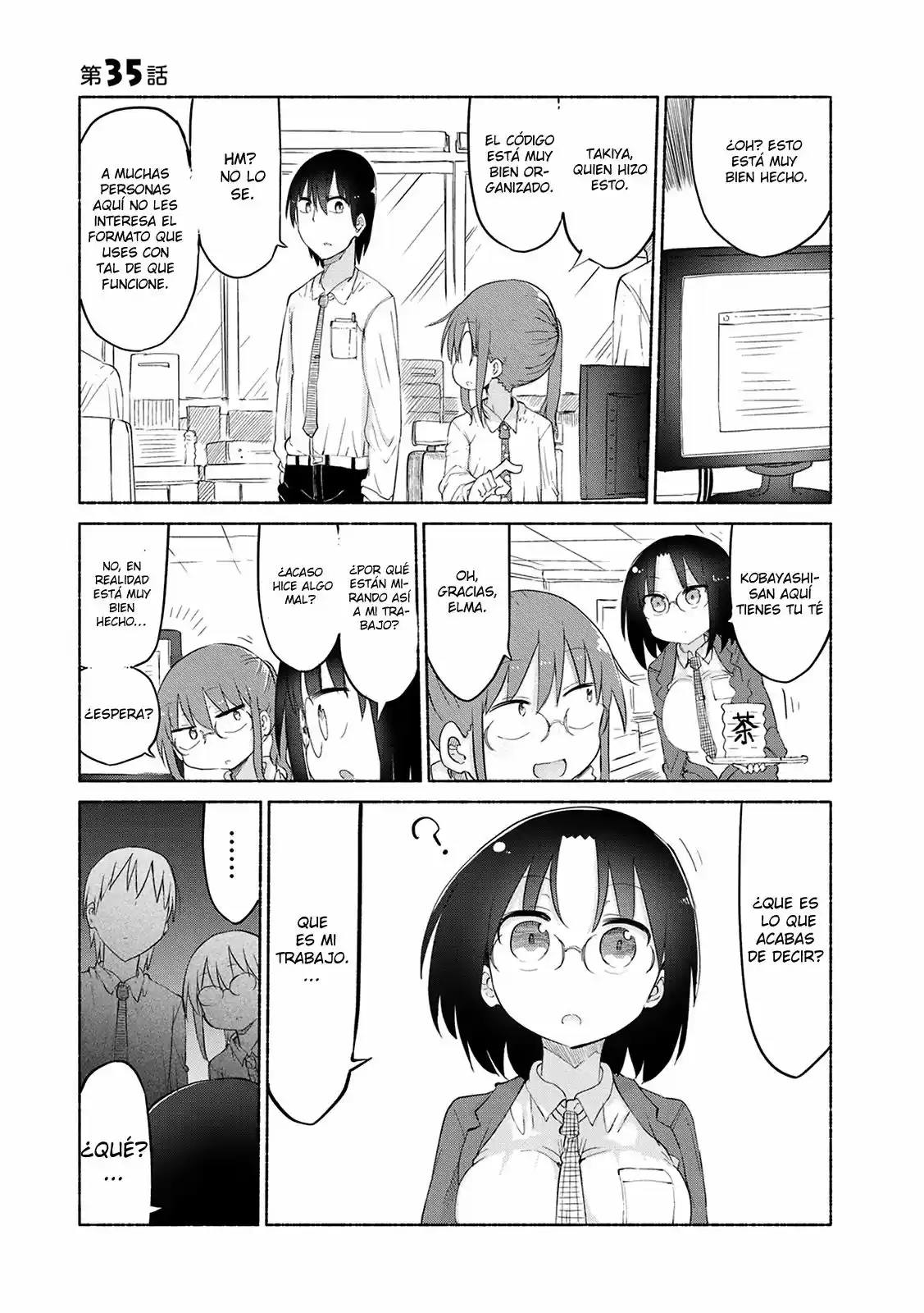 Kobayashi-san Chi No Maid Dragon - Capítulo 35 - Página 3 - LectorTMOo