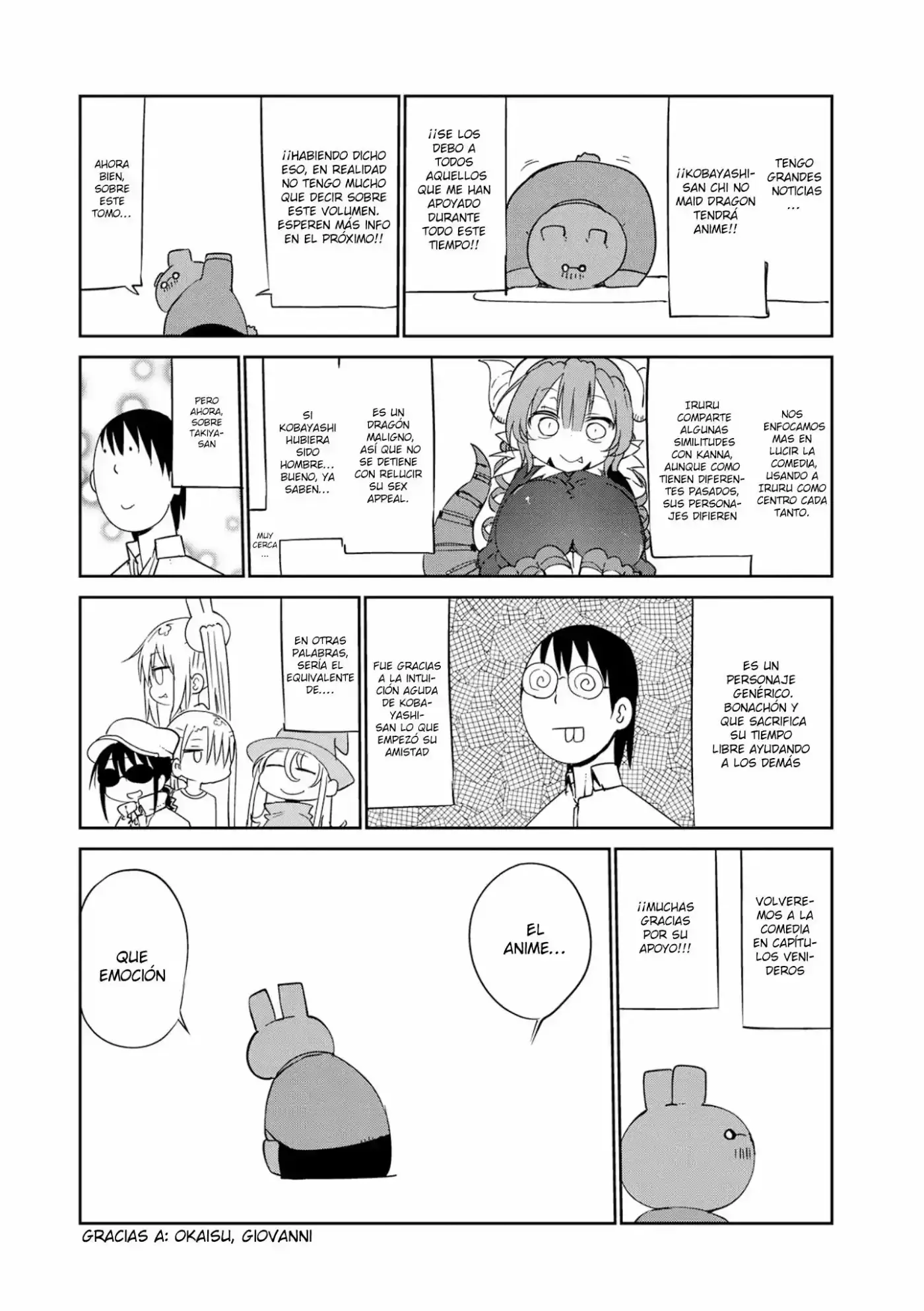 Kobayashi-san Chi No Maid Dragon - Capítulo 39 - Página 16 - LectorTMOo