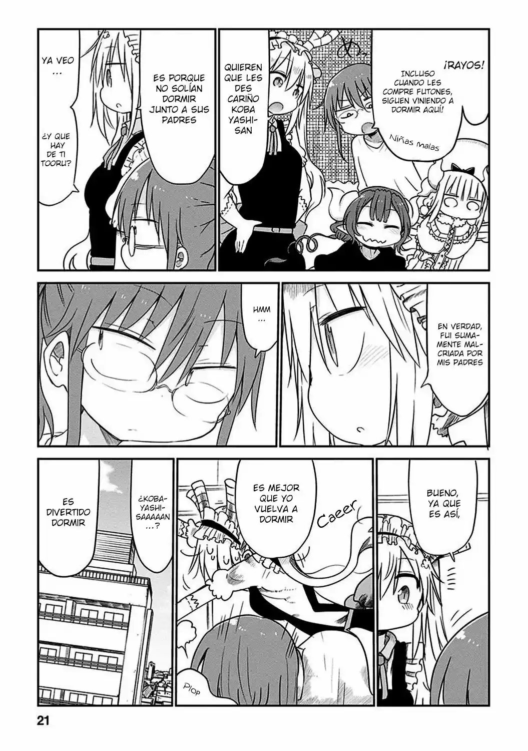 Kobayashi-san Chi No Maid Dragon - Capítulo 41 - Página 8 - LectorTMOo