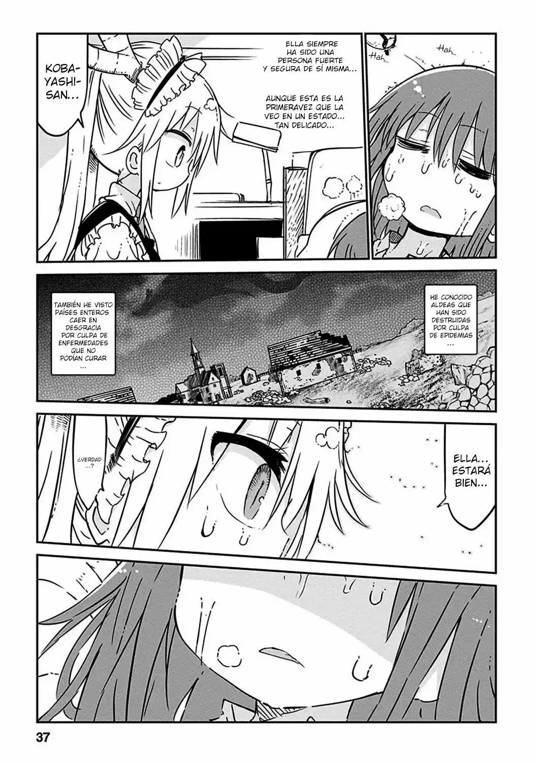 Kobayashi-san Chi No Maid Dragon - Capítulo 42 - Página 11 - LectorTMOo
