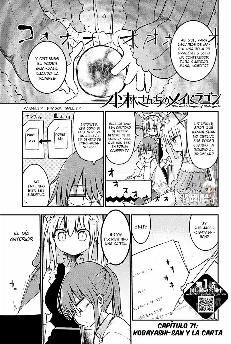 Kobayashi-san Chi No Maid Dragon - Capítulo 71 - Página 2 - LectorTMOo