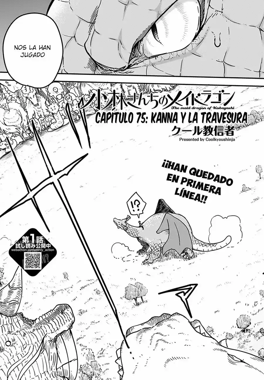 Kobayashi-san Chi No Maid Dragon - Capítulo 75 - Página 4 - LectorTMOo