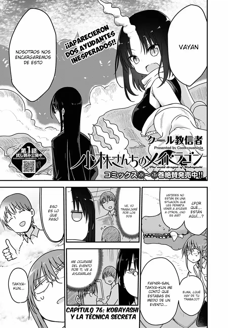 Kobayashi-san Chi No Maid Dragon - Capítulo 76 - Página 4 - LectorTMOo