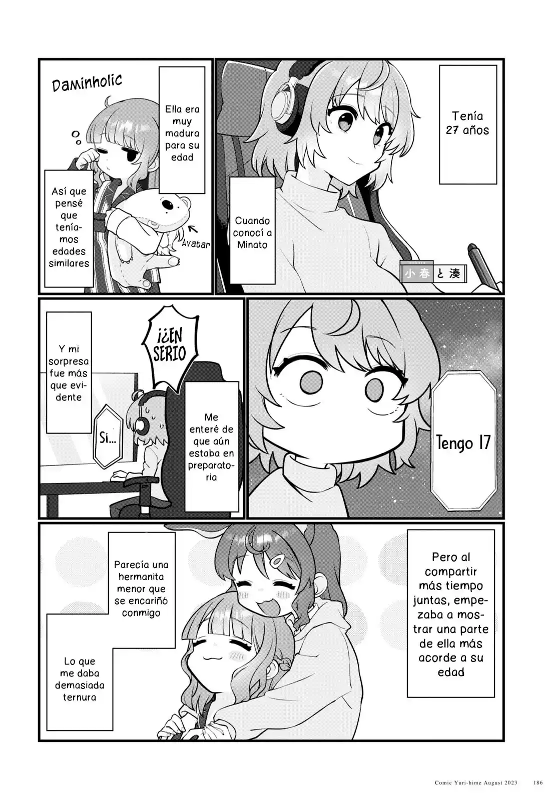 Koharu To Minato: Watashi No Partner Wa Onna No Ko - Capítulo 10 - Página 17 - LectorTMOo