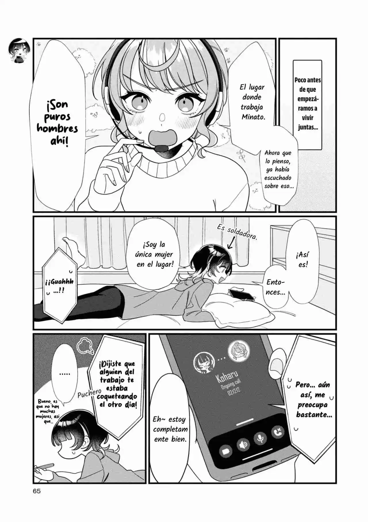 Koharu To Minato: Watashi No Partner Wa Onna No Ko - Capítulo 6 - Página 6 - LectorTMOo