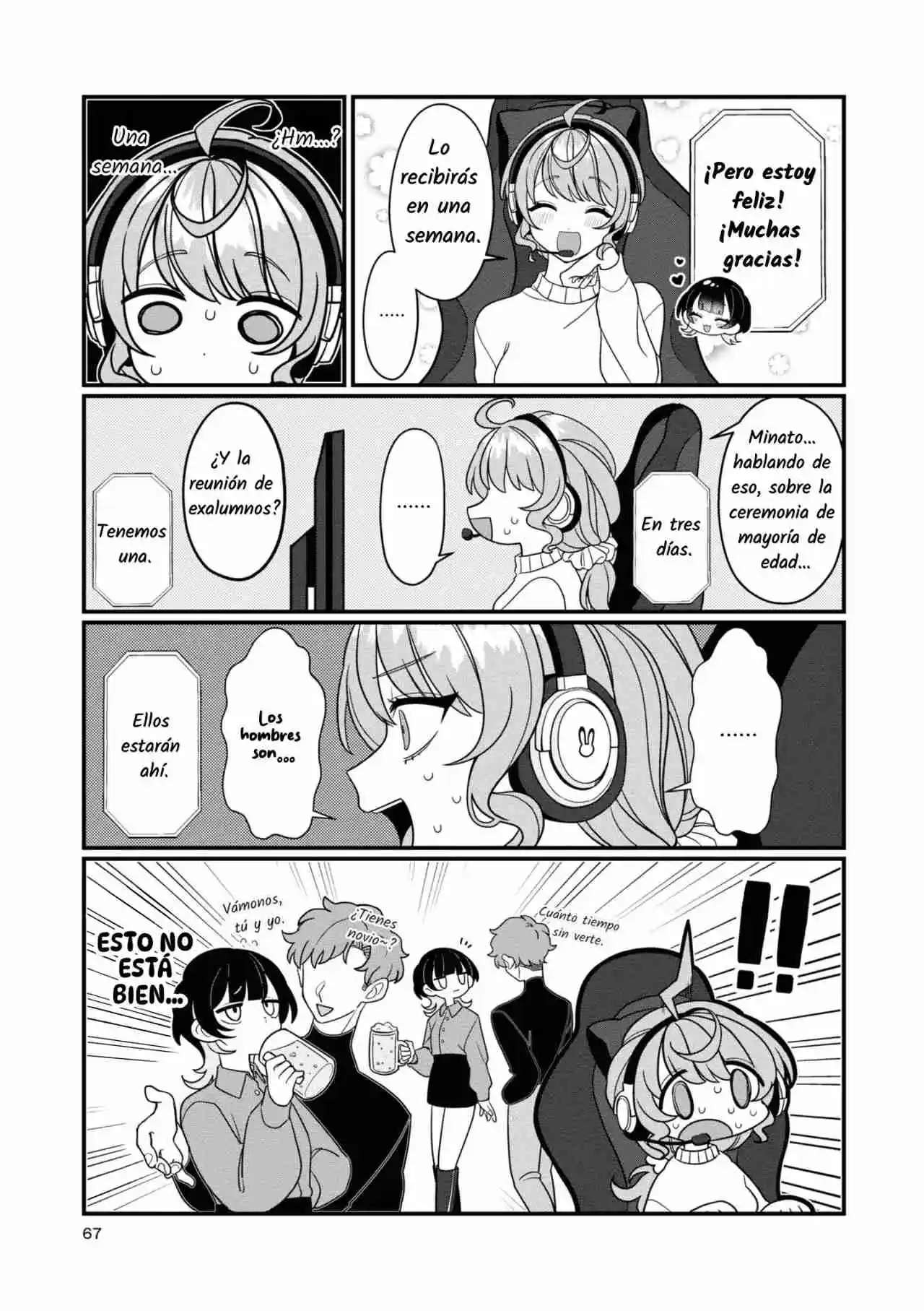 Koharu To Minato: Watashi No Partner Wa Onna No Ko - Capítulo 6 - Página 8 - LectorTMOo