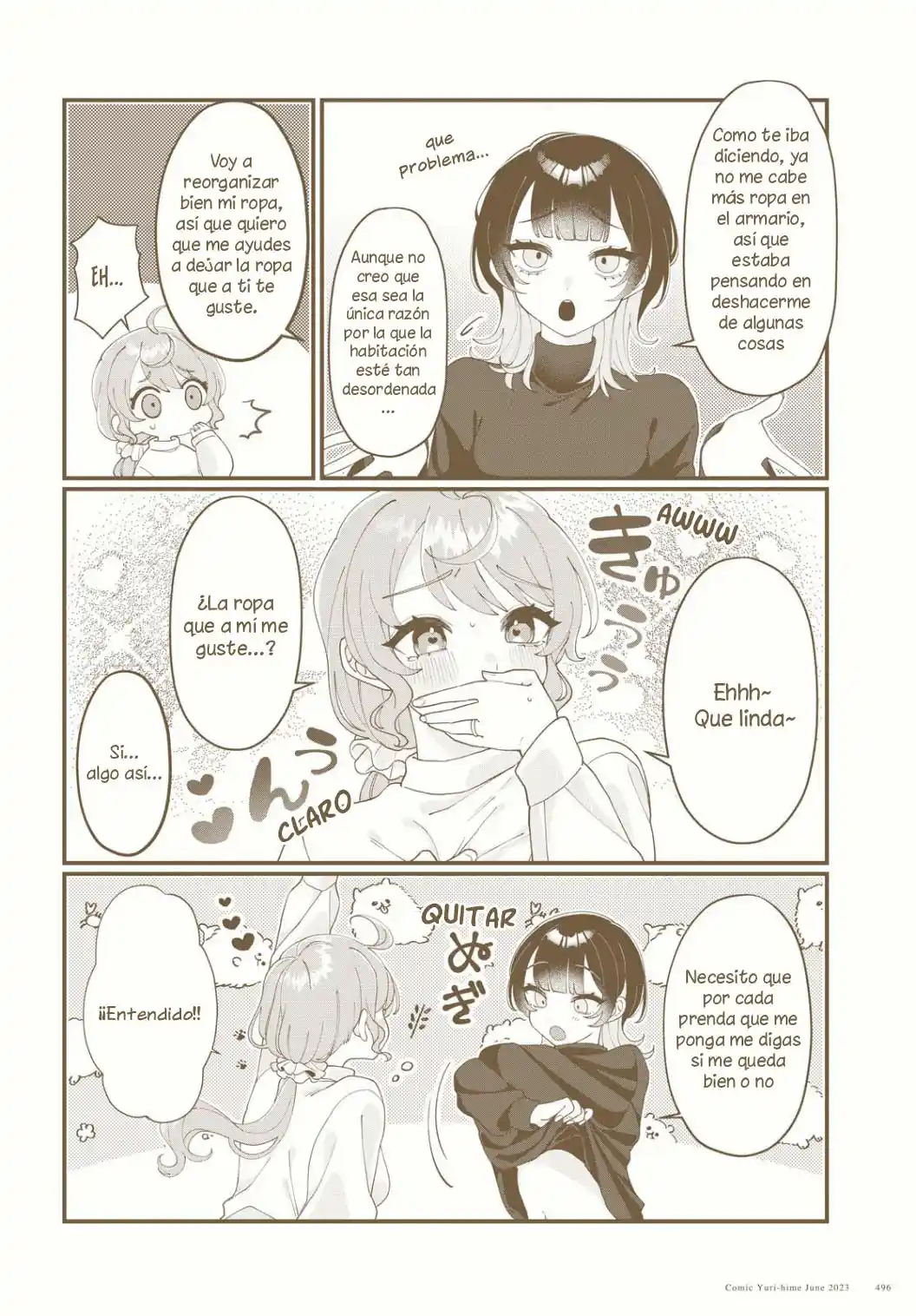 Koharu To Minato: Watashi No Partner Wa Onna No Ko - Capítulo 9 - Página 3 - LectorTMOo