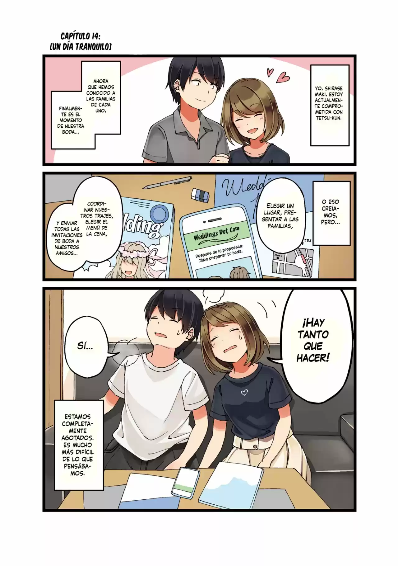 Koi Ga Fuufu Ni Naru Mae Ni - Capítulo 14 - Página 1 - LectorTMOo