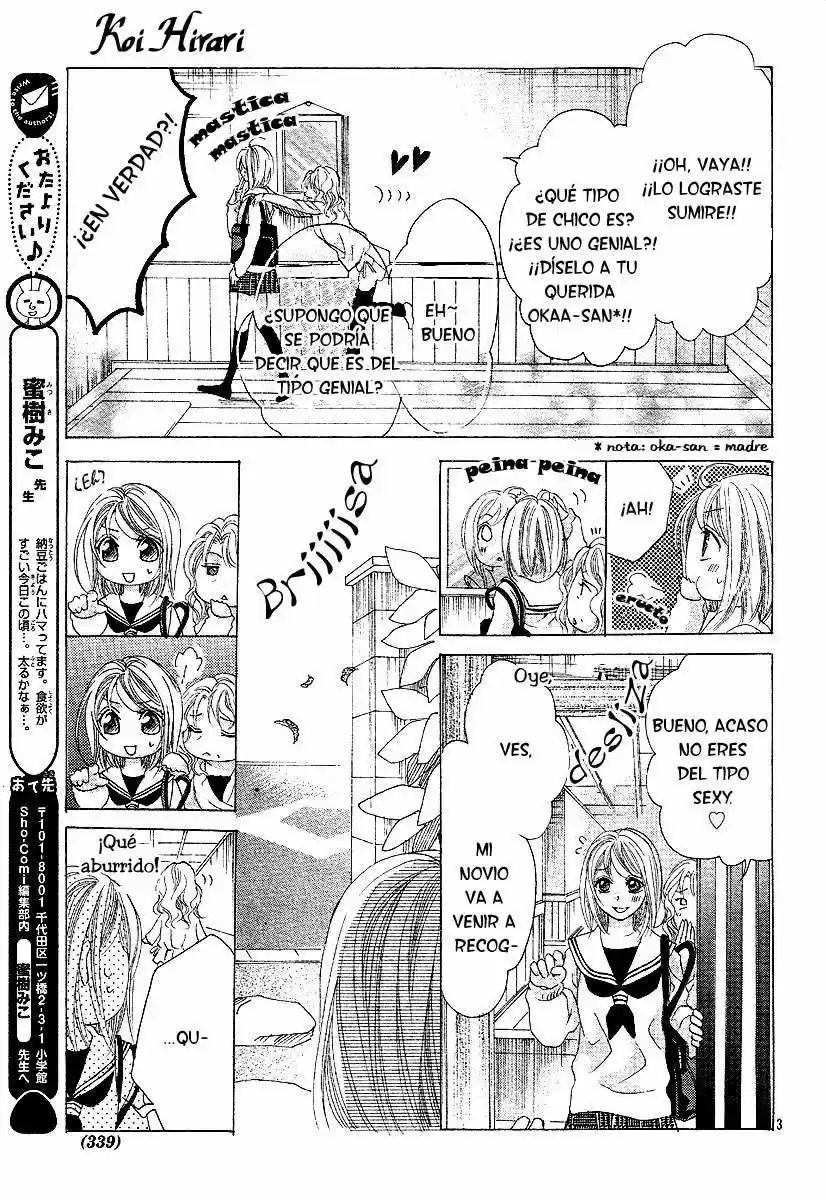 Koi Hirari - Capítulo 6 - Página 3 - LectorTMOo