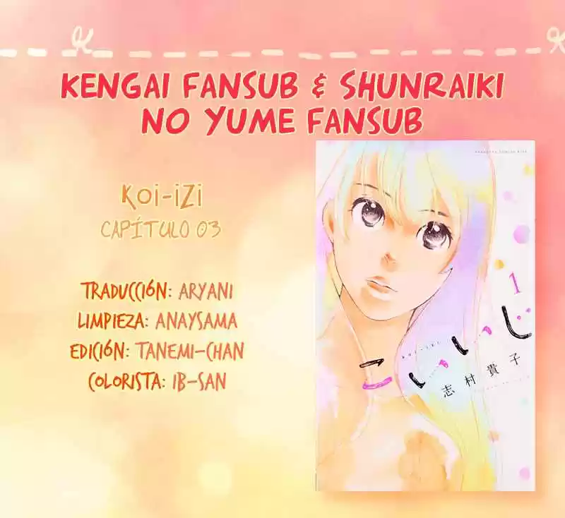 Koi-iji - Capítulo 3 - Página 1 - LectorTMOo