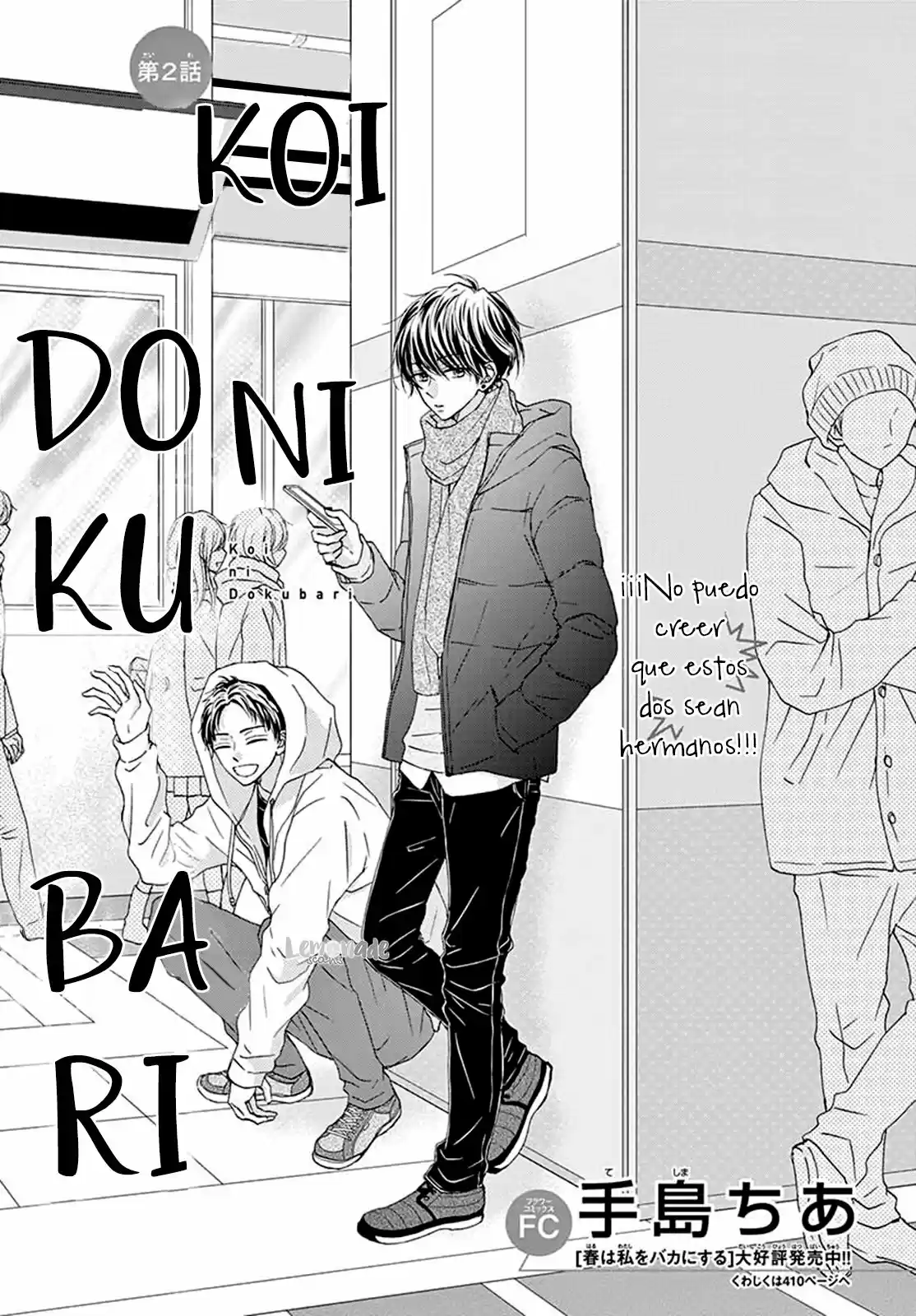 Koi Ni Dokubari - Capítulo 2 - Página 4 - LectorTMOo