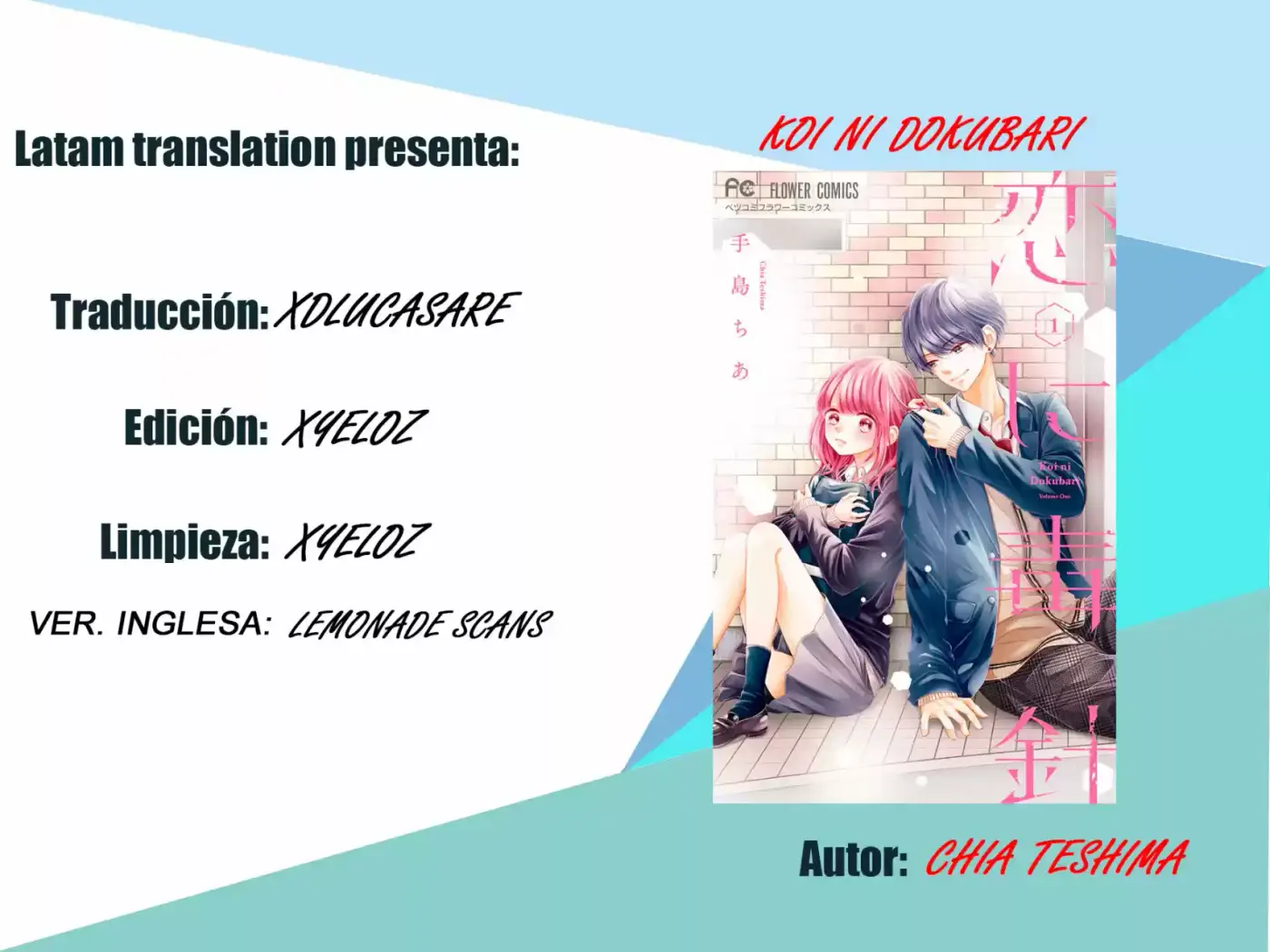 Koi Ni Dokubari - Capítulo 4 - Página 1 - LectorTMOo