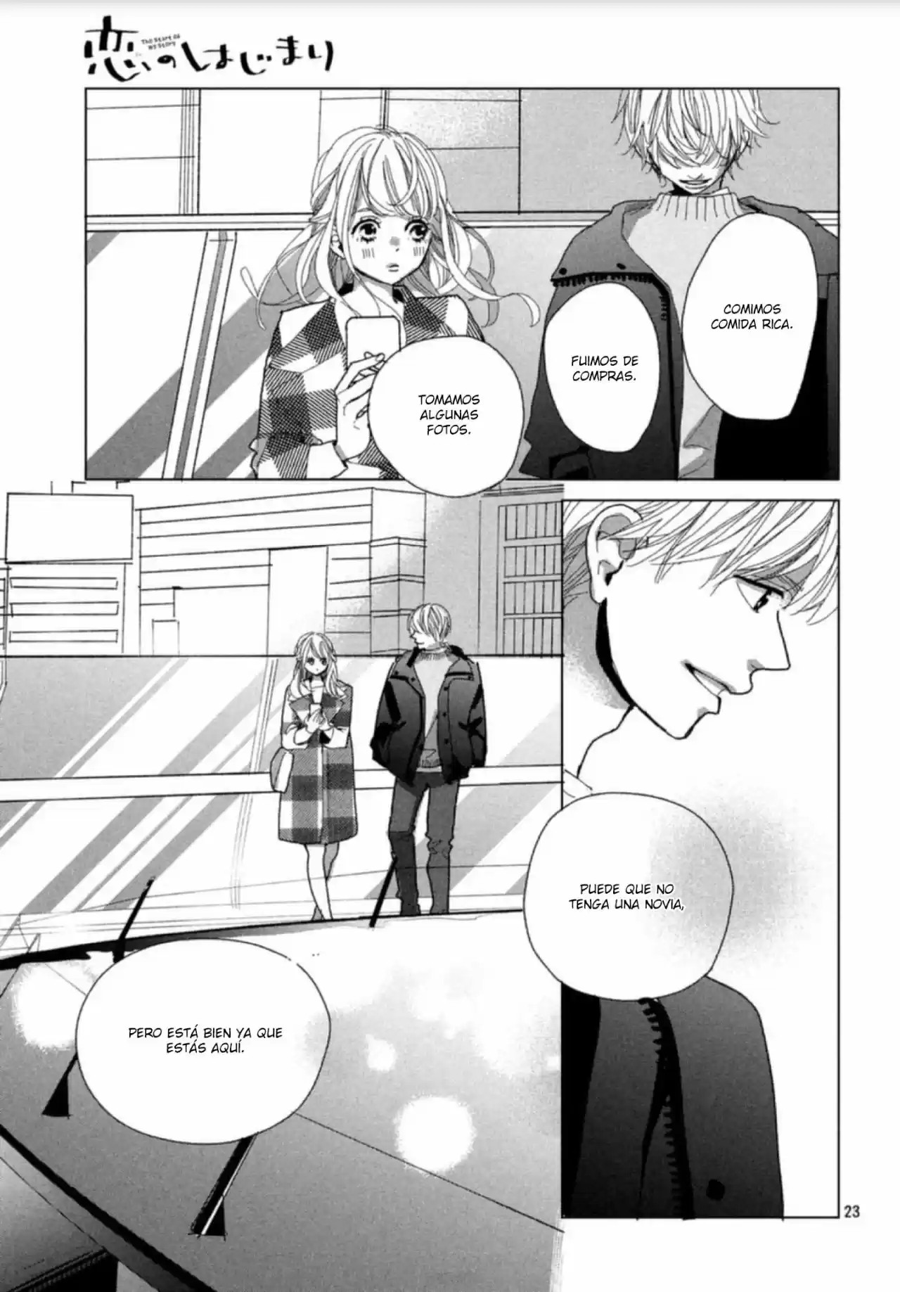 Koi No Hajimari - Capítulo 3 - Página 25 - LectorTMOo