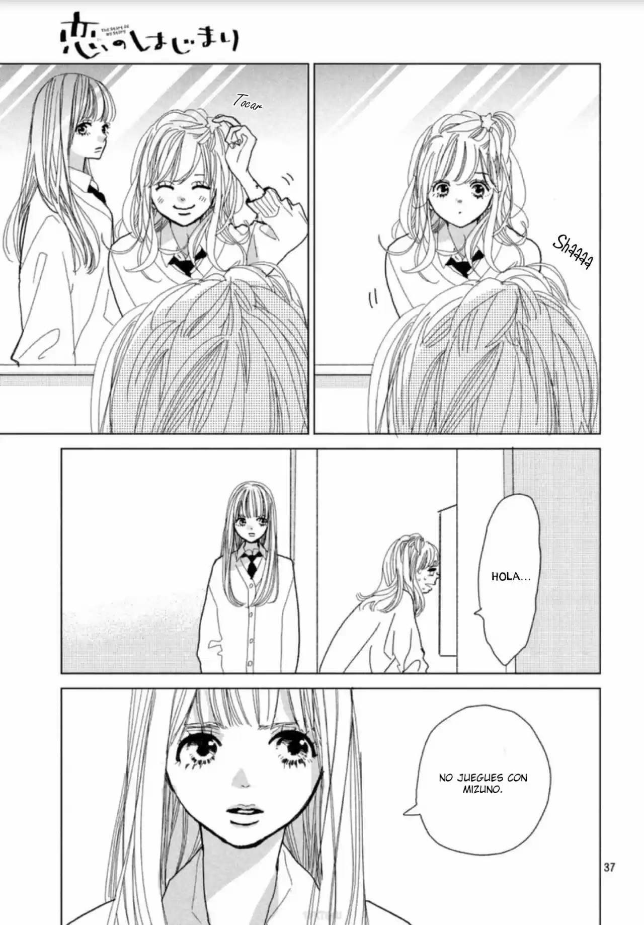 Koi No Hajimari - Capítulo 3 - Página 39 - LectorTMOo