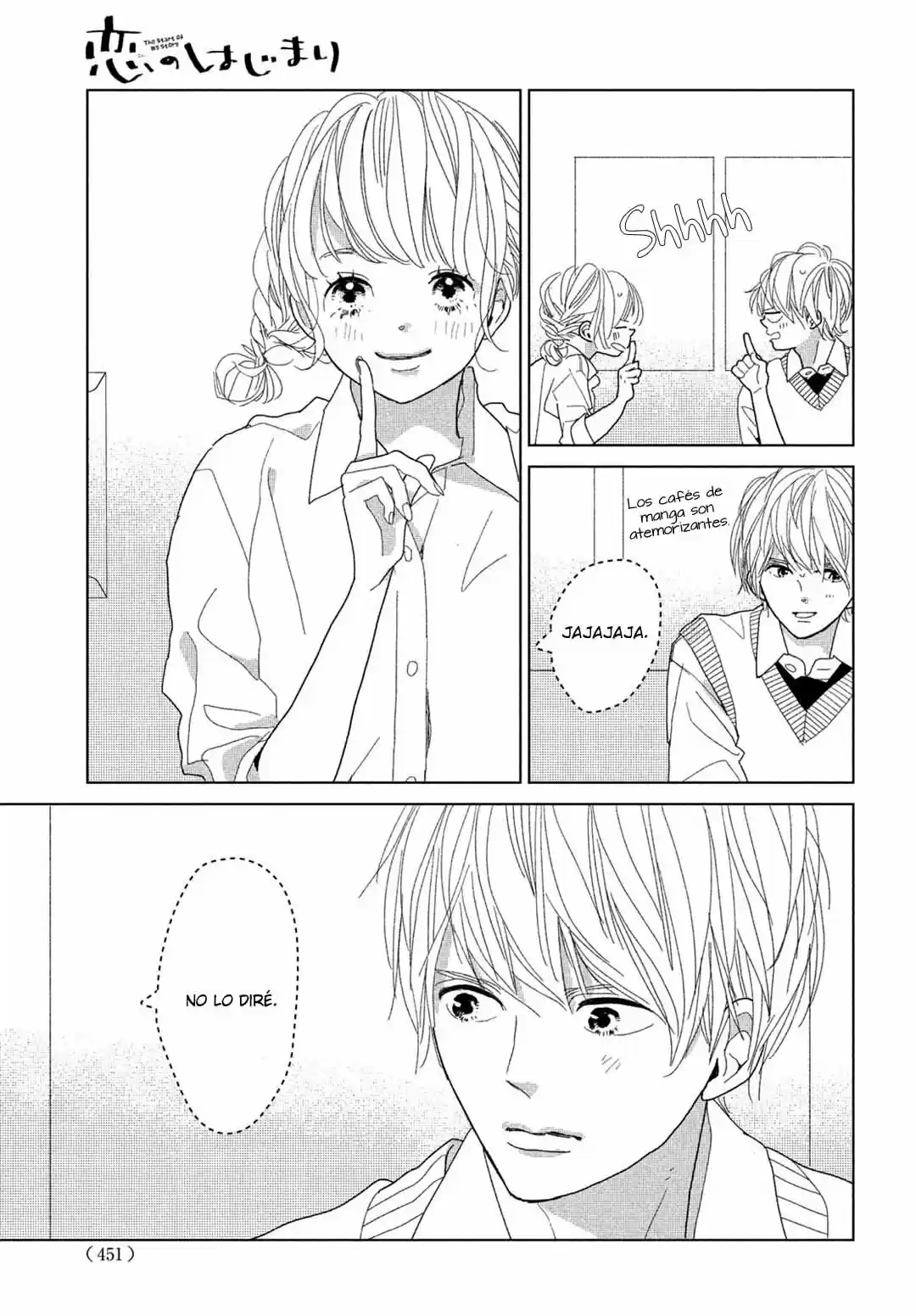 Koi No Hajimari - Capítulo 7 - Página 21 - LectorTMOo