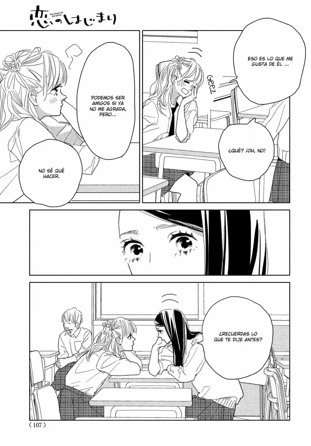 Koi No Hajimari - Capítulo 9 - Página 33 - LectorTMOo