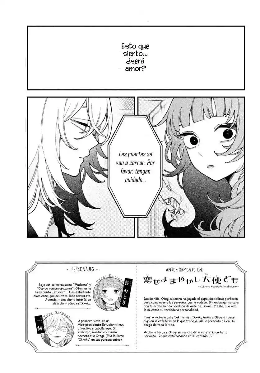 Koi Se Yo Mayakashi Tenshi-domo - Capítulo 4 - Página 3 - LectorTMOo