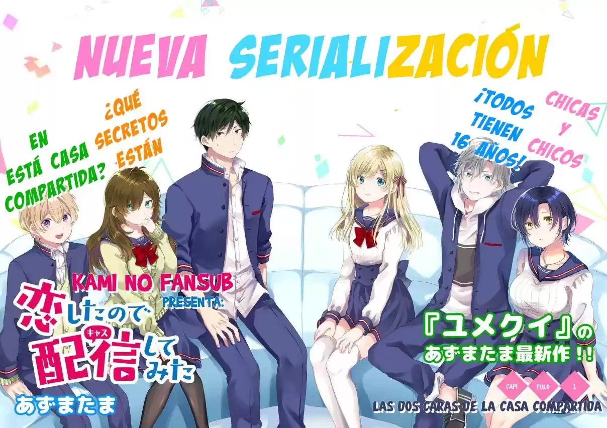 Koi Shita No De, Haishin Shite Mita - Capítulo 1 - Página 5 - LectorTMOo