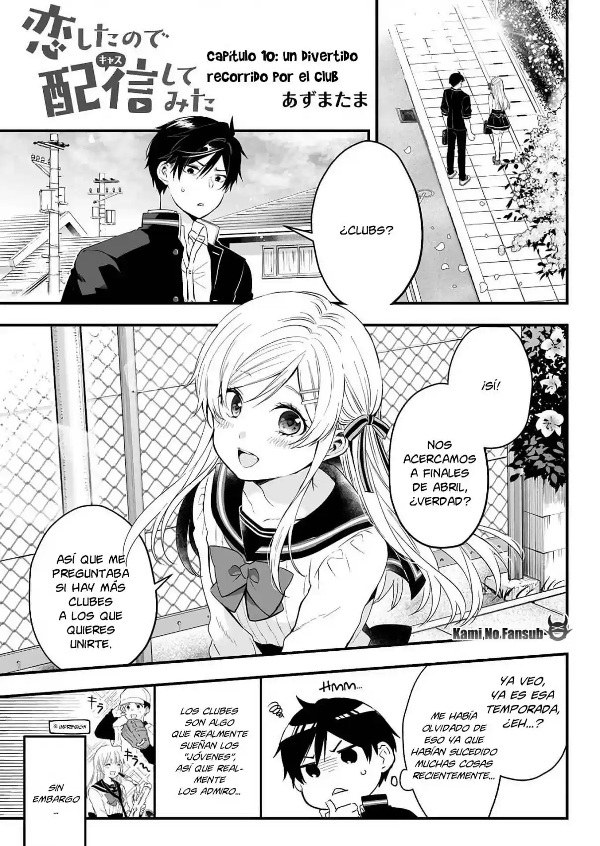 Koi Shita No De, Haishin Shite Mita - Capítulo 10 - Página 2 - LectorTMOo
