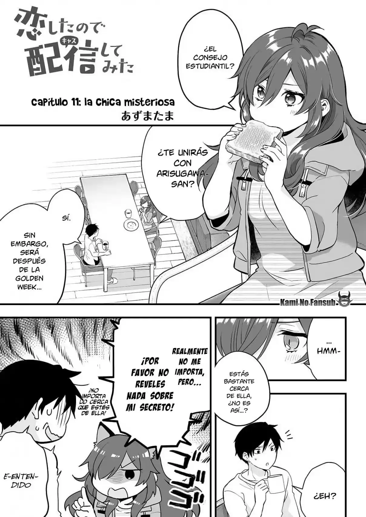 Koi Shita No De, Haishin Shite Mita - Capítulo 11 - Página 2 - LectorTMOo