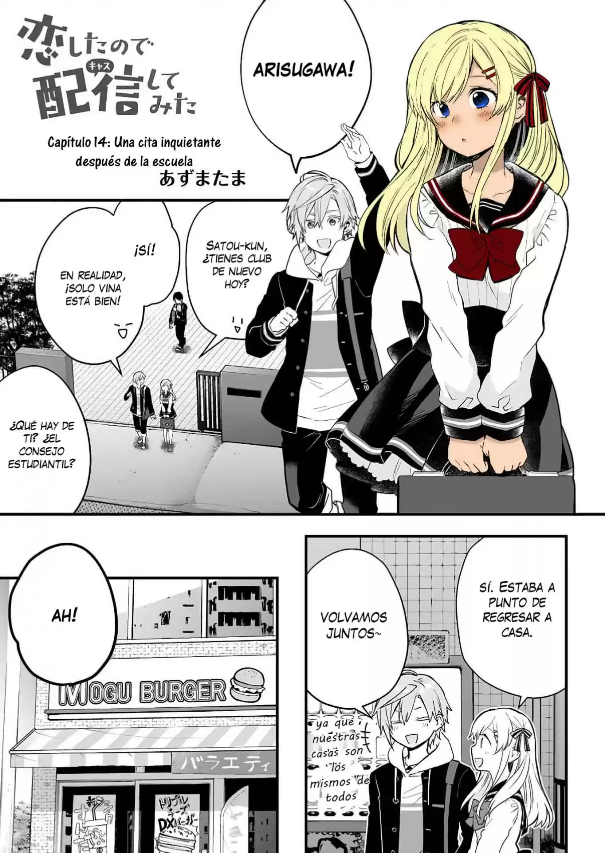 Koi Shita No De, Haishin Shite Mita - Capítulo 14 - Página 2 - LectorTMOo